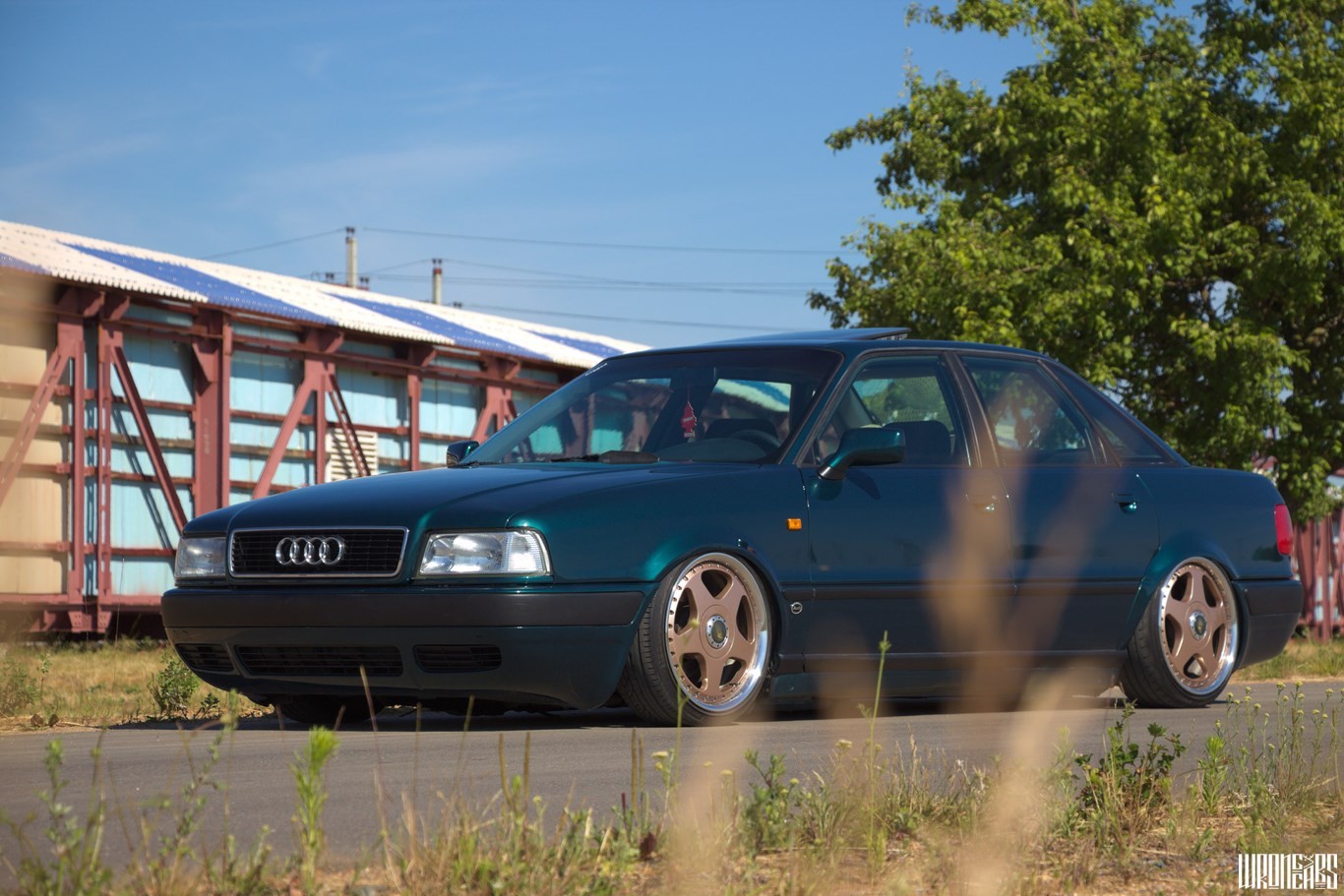AUDI 80 Green Barrel